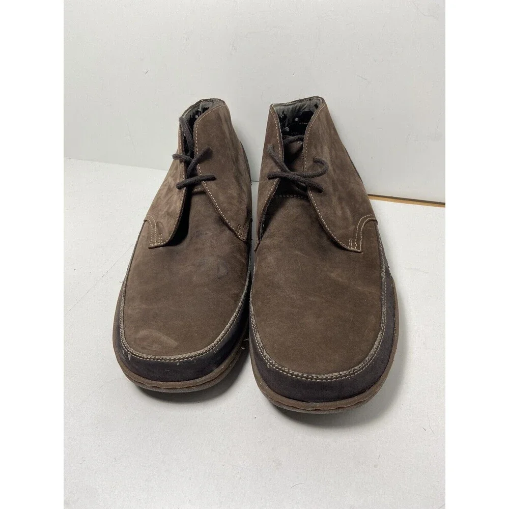 GH Bass Earth Mens Size 10D Dark Brown  Suede Leather Booties